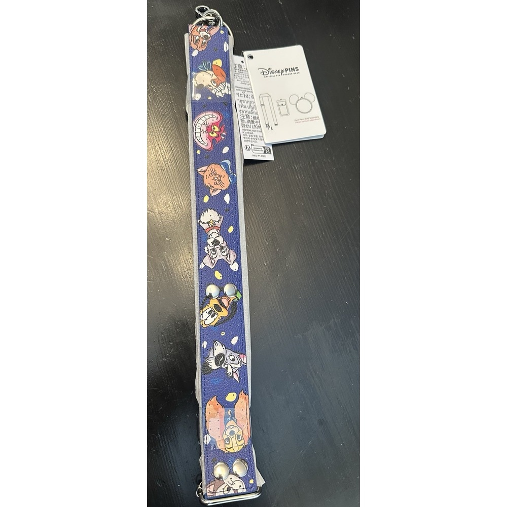 2023‎ Disneyland Disney Cats Dogs Pin Trading Strap For Pin Display Bag NEW